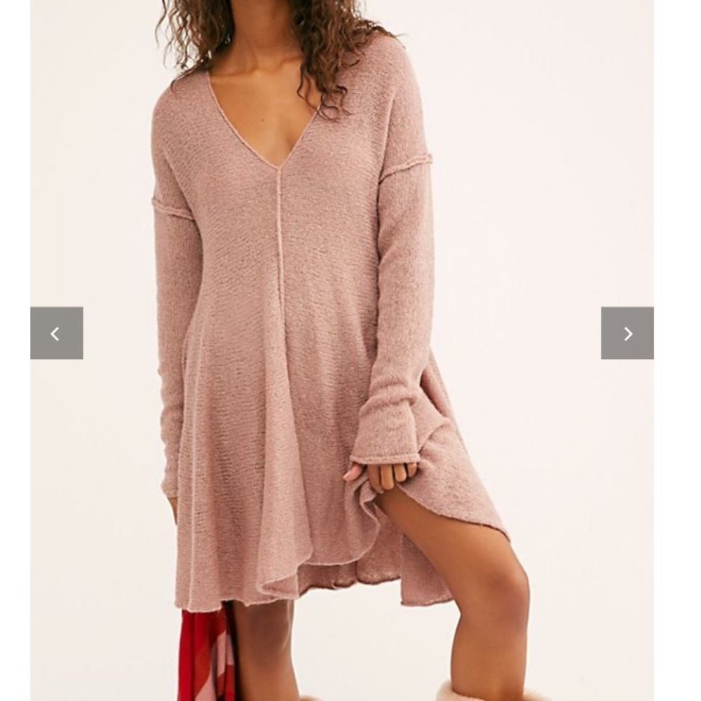 NWT Free People Dancing In The Forest Sweater Mini